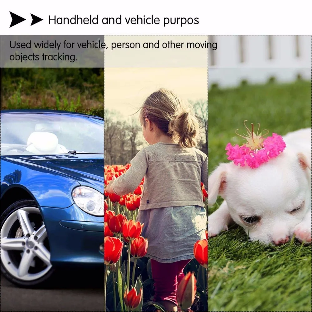  Vehemo Kunststoff Tracker Auto Mini GPS Tracker Auto Mini GPS Tracker Durable Magnetic GPS Locator 