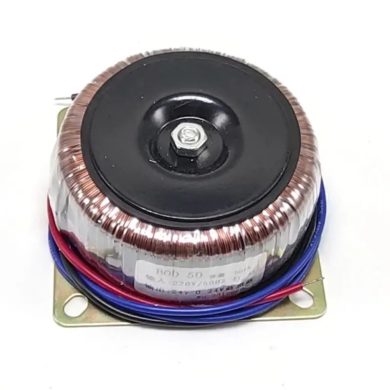 Кольцо трансформатор BOD-50VA 220 V-24 V* 2 1A один 48V двойной Напряжение трансформатор кольцо ню