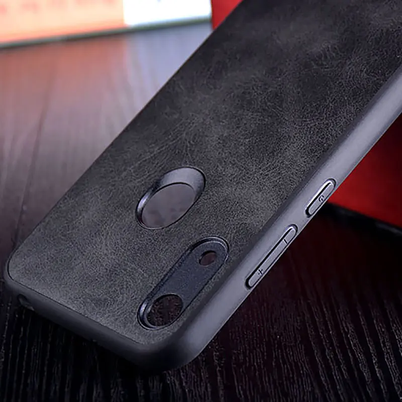 Чехол для huawei honor 8a роскошный винтажный кожаный чехол из ТПУ и ПК телефона pro