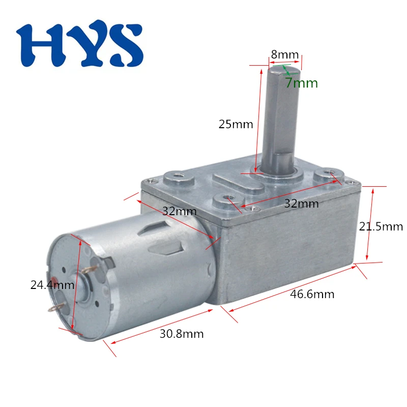 DC 6 в 12 В 24 В изношенный мотор-редуктор 25 мм микро электрический 12 вольт мини-мотор 6/10/18/30/90/150 редуктор оборотов моторы DC12V JGY370