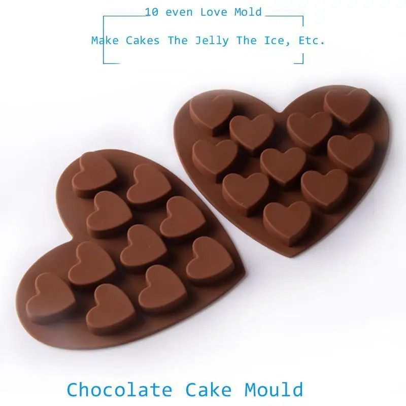 DIY силиконовые формы для шоколада 22 Формы s для шоколада для выпечки инструменты антипригарные формы для торта желе и конфеты формы 3D формы
