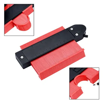 

2020 New 5 inch Contour Gauge with Lock ABS Plastic Profile Duplicator Standard Wood Marking Measuring Tools
