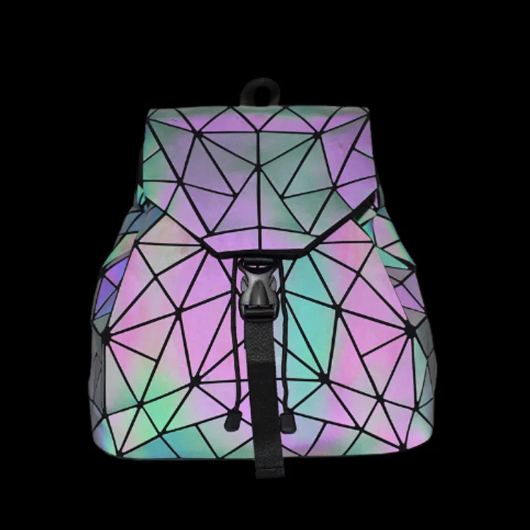 Настраиваемый стиль Женская сумка ромб стильный рюкзак геометрические ромбы дорожная сумка напрямую от производителя продажи