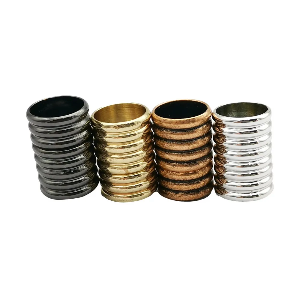 

10 Pieces 10mm Round Inner Hole Screws Circles Magnetic Clasps for Bracelet Making Leather Cord Glue In Jewelry End