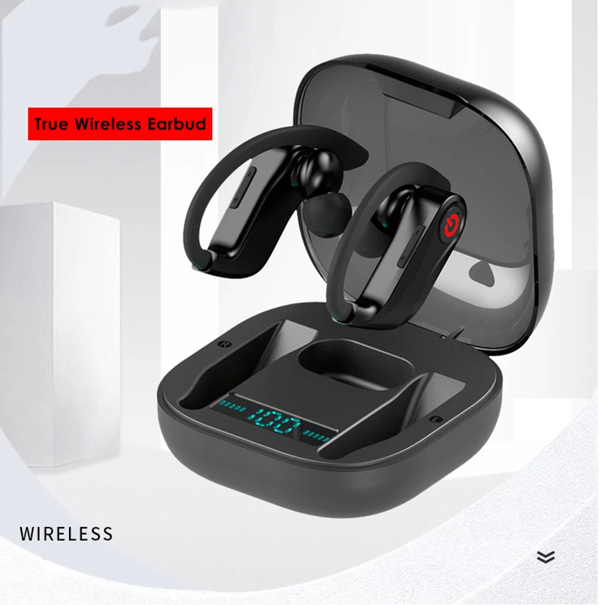 Беспроводные стереонаушники Q62 TWS Bluetooth 5 0 спортивные наушники с большой мощью