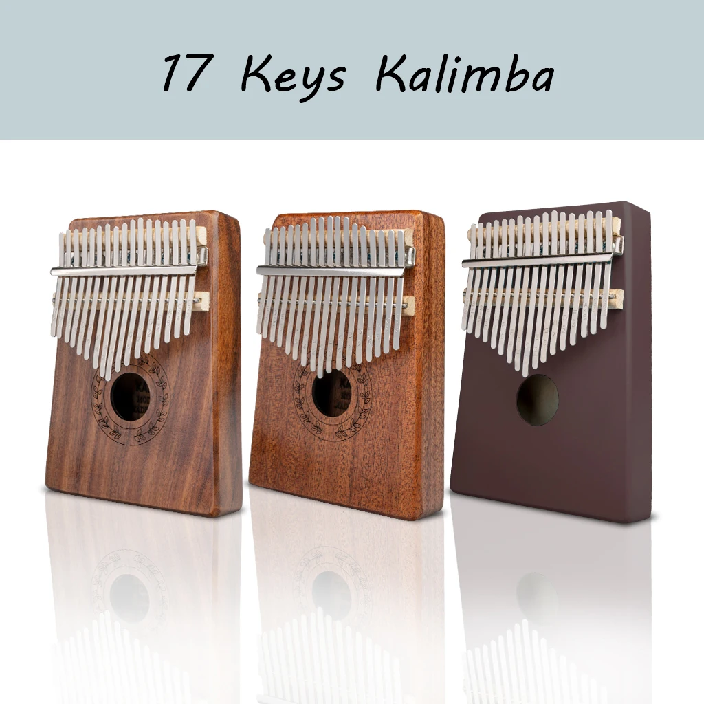 

17 Keys Kalimba KOA Thumb Piano Mbira Musical Instrument Africa Finger Piano Kalimba 17 Key