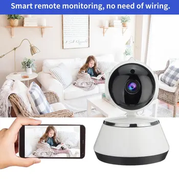 

720P Wireless Wifi IP Camera Home Security Surveillance Camera 3.6mm Lens Wide Angle Indoor Camera Support Night Vision