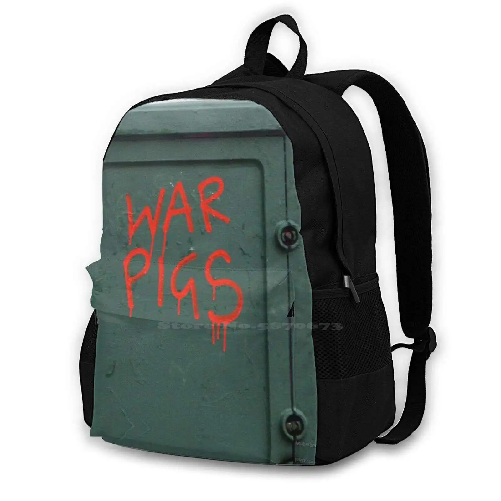 

- Graffiti Collection Travel Laptop Bagpack Fashion Bags Graffiti Tag Graffiti Tag Conflict War World Leaders