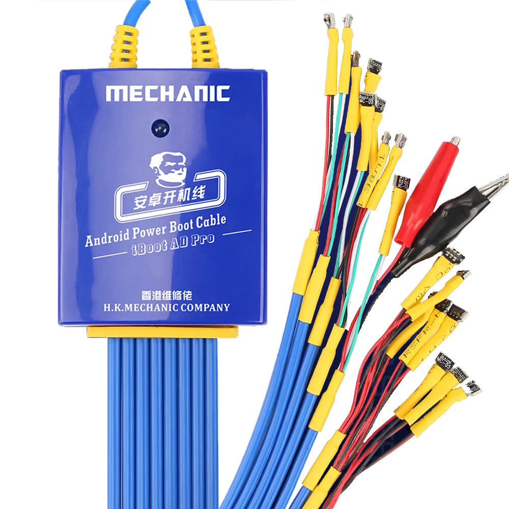 

MECHANIC Android Power Supply Test Cable Mobile Boot Line For Samsung Huawei Oppo Xiaomi ViVo Repair Switch Power Test Cord