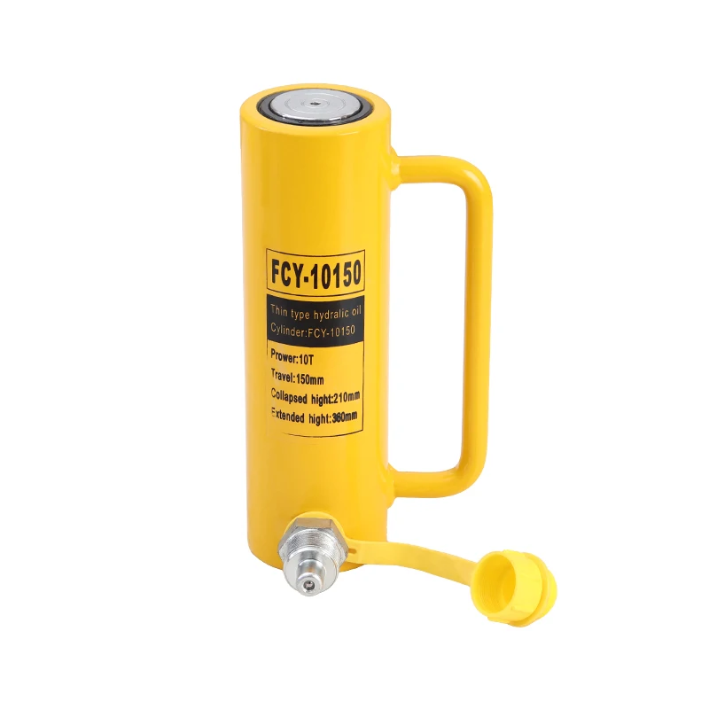 Long Type Hydraulic Cylinder FCY-10150 Hydraulic Jack with Output of 10T, Piston Stroke of 150mm 3