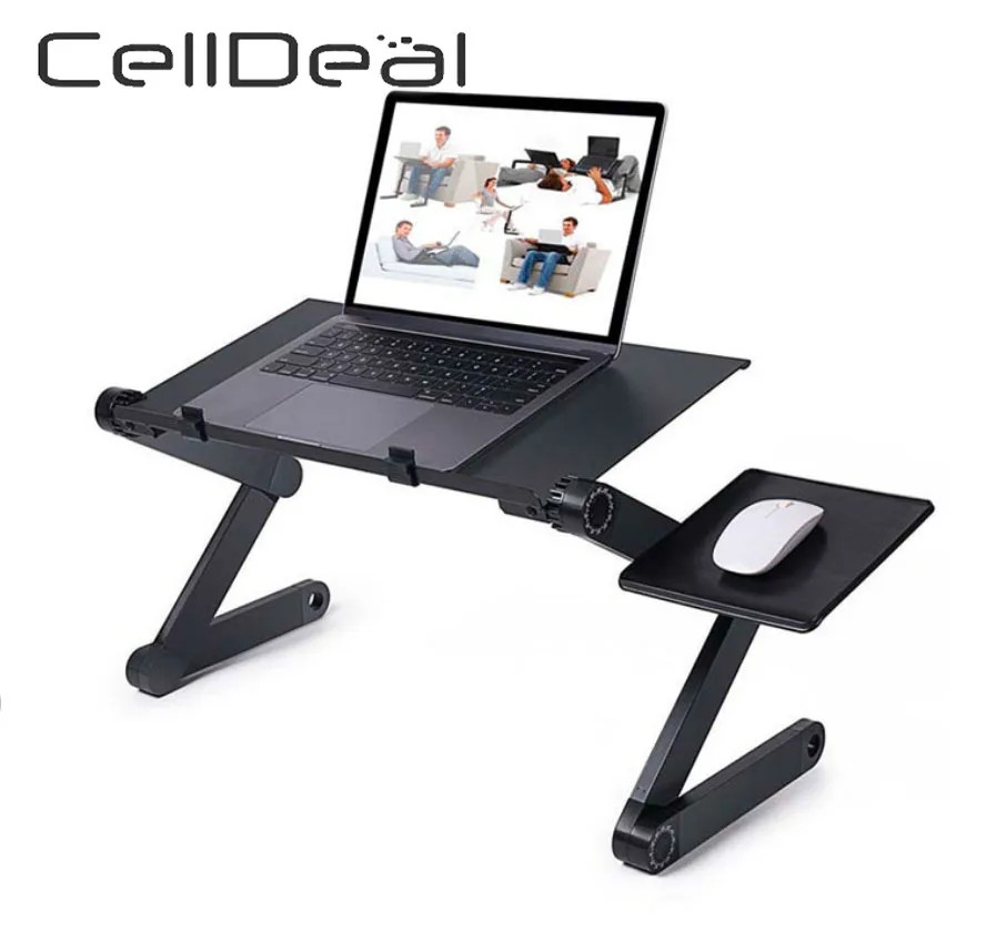 Hot Sale Laptop Desk Stand Table-Desk-Stand Ergonomic Notebook Computer-Desk Pc-Table Aluminum 4000930694211