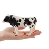 Figura de acción de la granja zoológico para niños, modelo divertido, vaca, Animal de imitación, modelos de plástico, juguetes educativos, regalos ► Foto 3/6