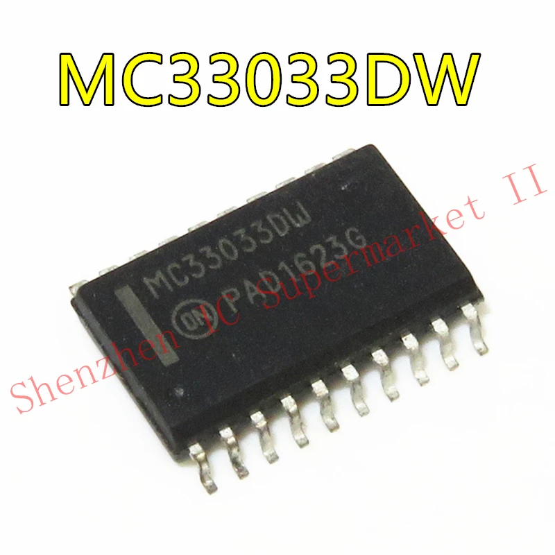 Контроллер бесщеточного двигателя постоянного тока MC33033DW MC33033DWR2G MC33033D MC33033 SOP20 1