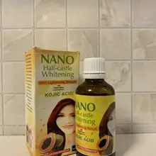 Нано | полузамковое отбеливание | Сыворотка для придания сияния коже | Kojic