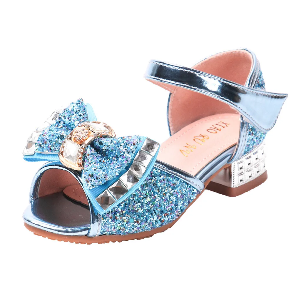 Mini Melissa/детские сандалии для девочек; Летняя обувь; детская обувь для маленьких девочек с жемчужинами и кристаллами; обувь для принцессы сандалии