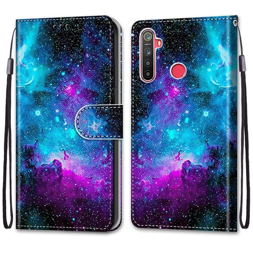 Realme 5,5s,5i,C3,C3i,6i,Narzo10,10A,20A #B15紫绿星空 -1.jpg_.webp