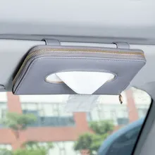 Держатель для хранения спинки сиденья, легко устанавливается, солнцезащитный козырек, Сменные аксессуары для интерьера, экономия пространства, автомобильная коробка для салфеток, украшение