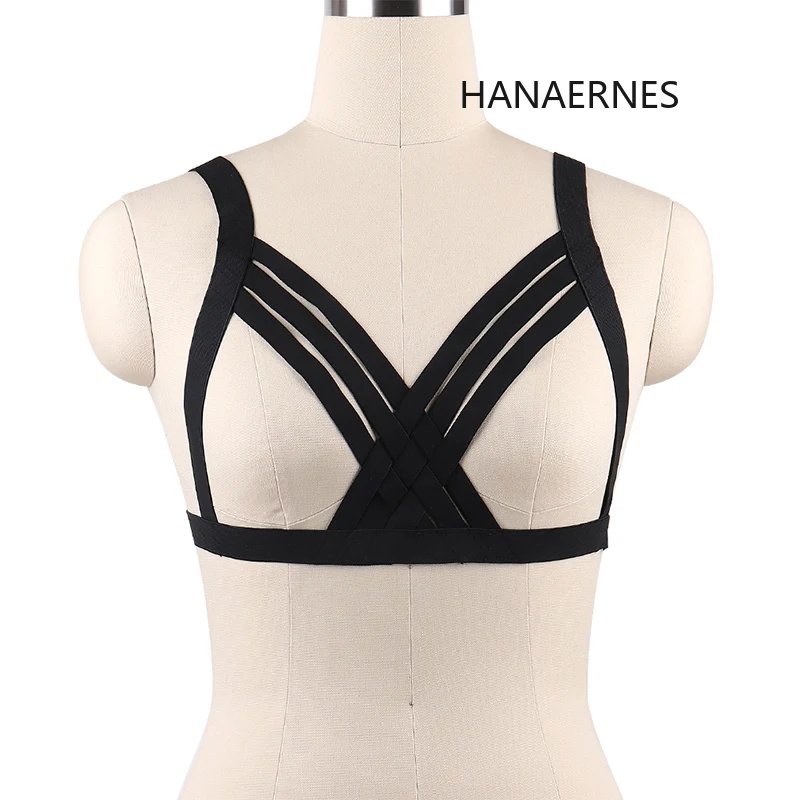 

HANAERNES Party Costumes Garters Adjustable Harness Top Bondage Lingerie Sexy Harness Woman Hanging Harness Sexy Body Suit