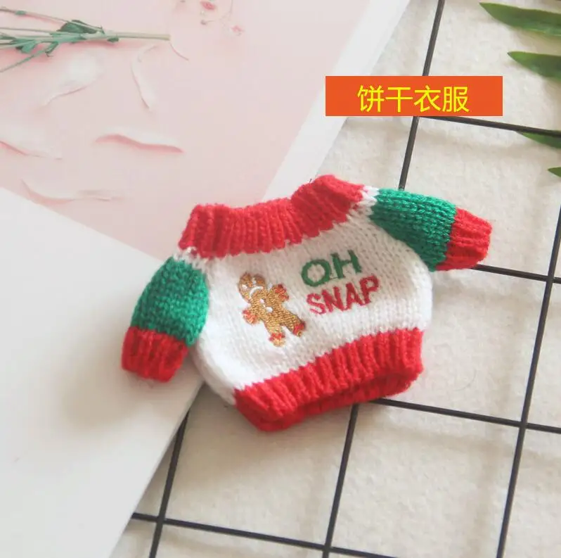 As shown 20 см кукольная одежда для kpop кукла Шляпа Плюшевые игрушки Мягкая юбка свитер игровой дом куклы аксессуары для кукол подарки - Цвет: As shown