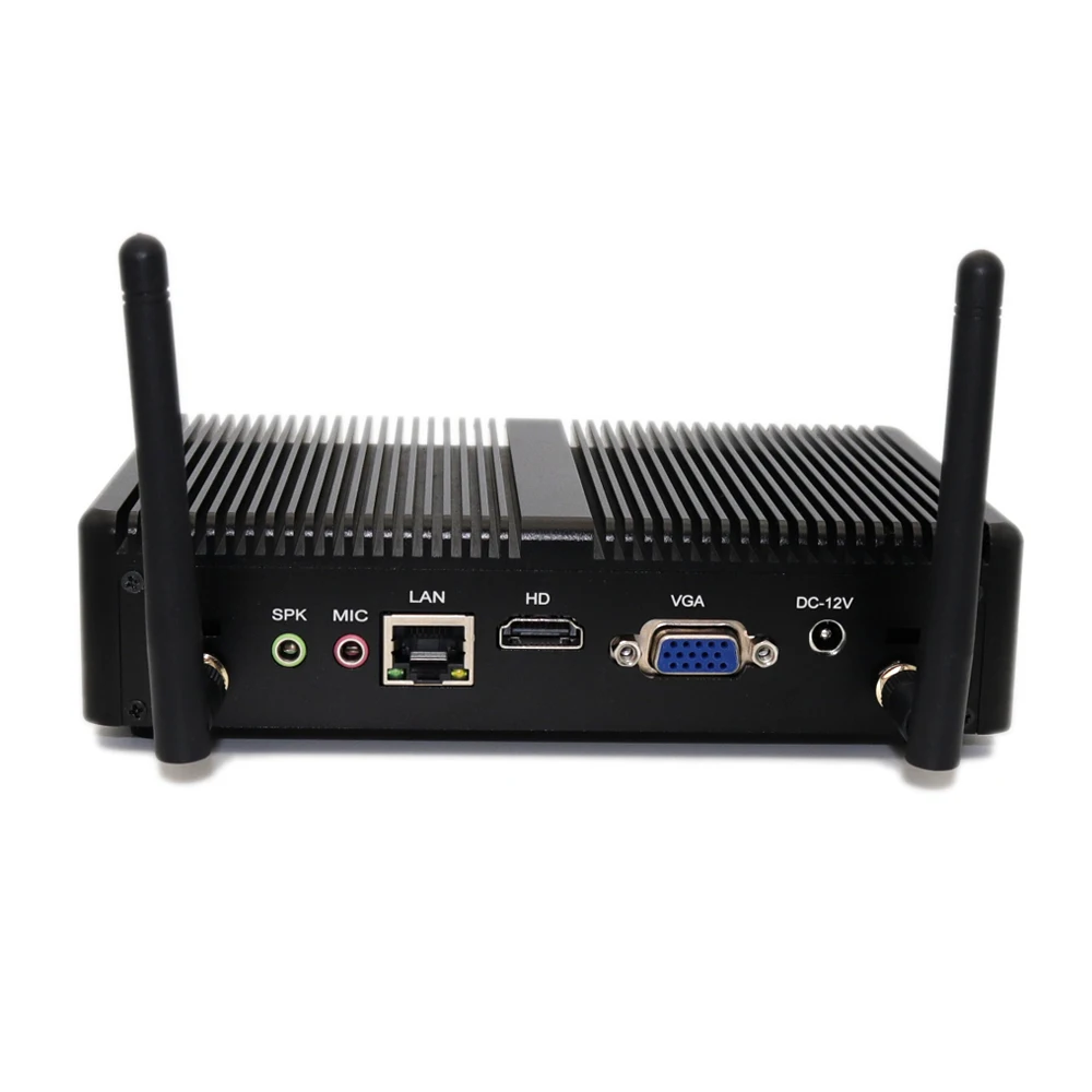 2019 Eglobal sin ventilador Barebone Mini Pc Core i5 5200u / i7 5500Uu / i5 6200u Win10 minipc computadora de escritorio 4K HTPC Mini Pc Nuc