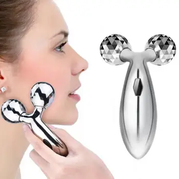 

V Massager silicagel Manual 3D Massager Face Lift Tighten Skin Shaping Y Shape Rolle Instrument Massager