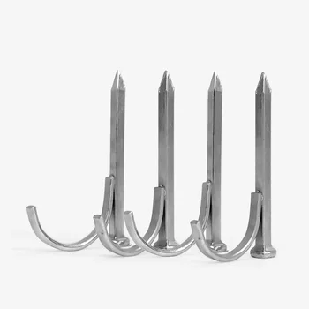 

50pcs Galvanized Arc Square Water Pipe Hook
