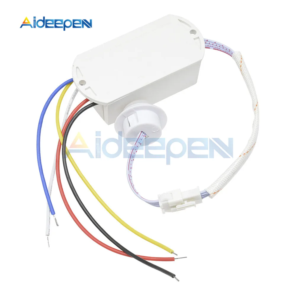 AC 110V 220V ИК инфракрасный датчик движения тела переключатель ''вкл/выкл'' энергосберегающий автоматический светильник с датчиком управления