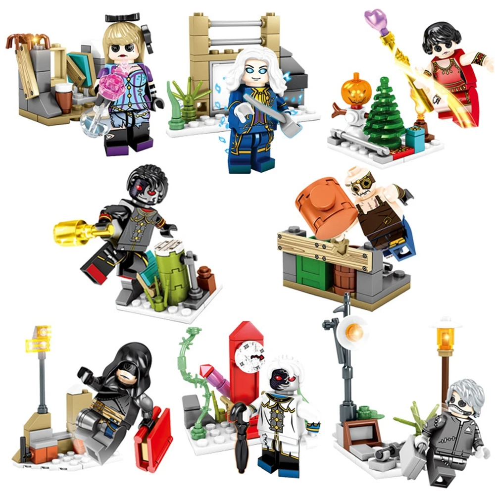 

8pcs/lot Fifth Personality Building Blocks Mini Educational Figures Combo Vera Nair Bricks Kids Toys Compatible with l