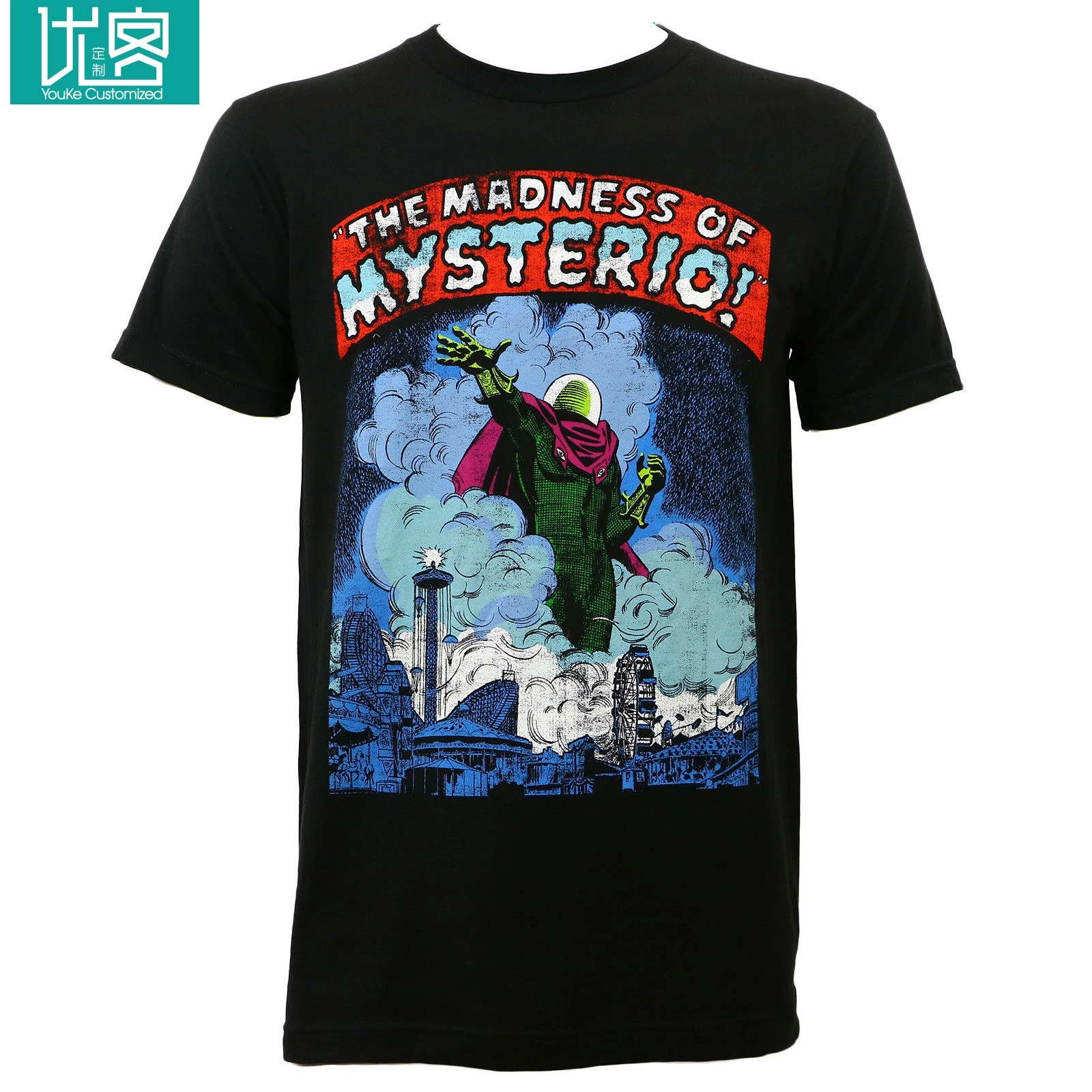 

Authentic MARVEL COMICS Mysterio Madness of Mysterio Slim-Fit T-Shirt S-3XL NEW Casual Fitness Men T Shirts