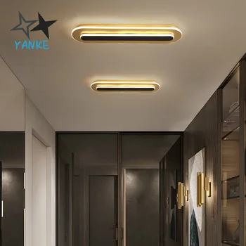

Long LED corridor light simple modern creative bedroom dining room bathroom decorative lighting