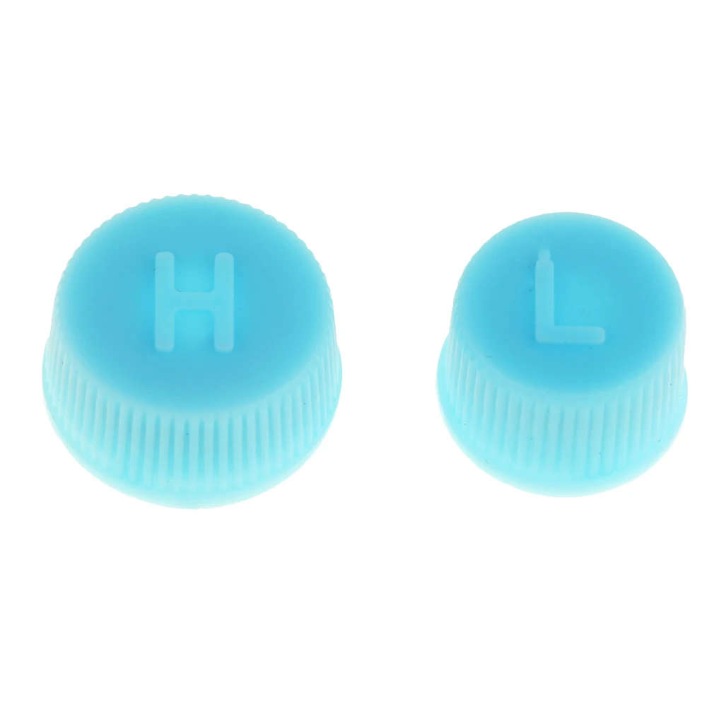 1 Pair Car Auto R134a Air Conditioning Conditioner Valve Core A/C System Caps
