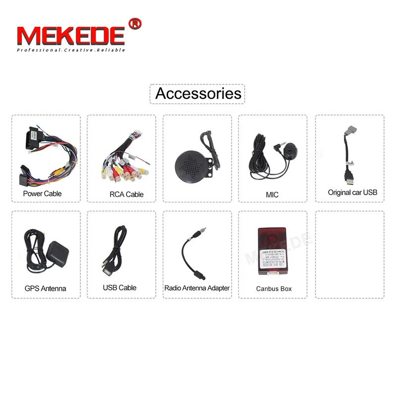 Excellent MEKEDE PX5 4+64G  android 9.0 car dvd gps navigation player For Peugeot 3005 3008 5008 car radio Multimedia stereo 8 core 4