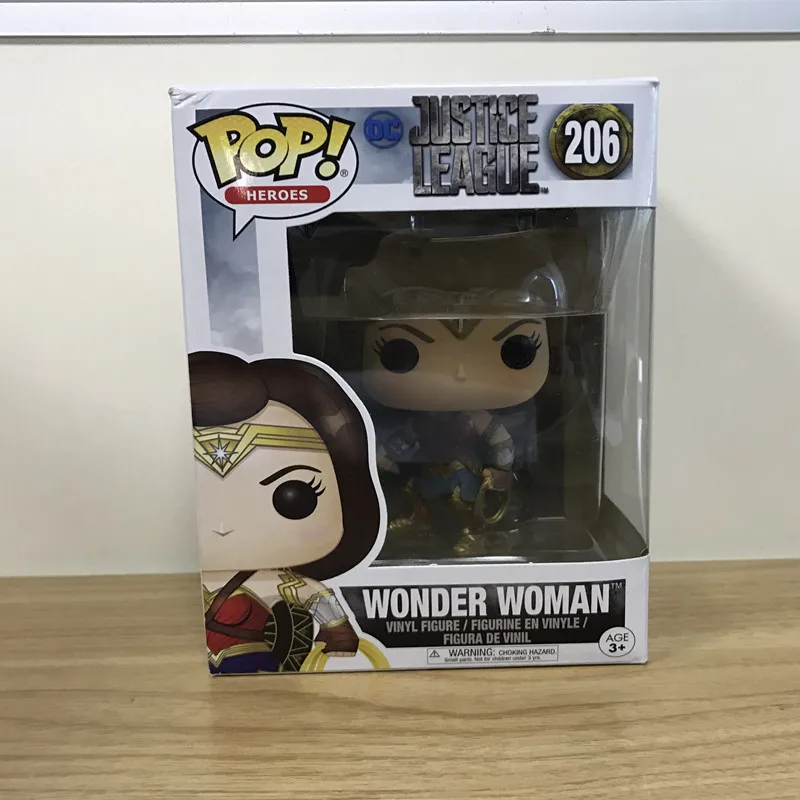 Специальное предложение! Лига Справедливости Гараж Комплект украшения Funko Pop Flash Бэтмен чудо женщина Нептун Супермен