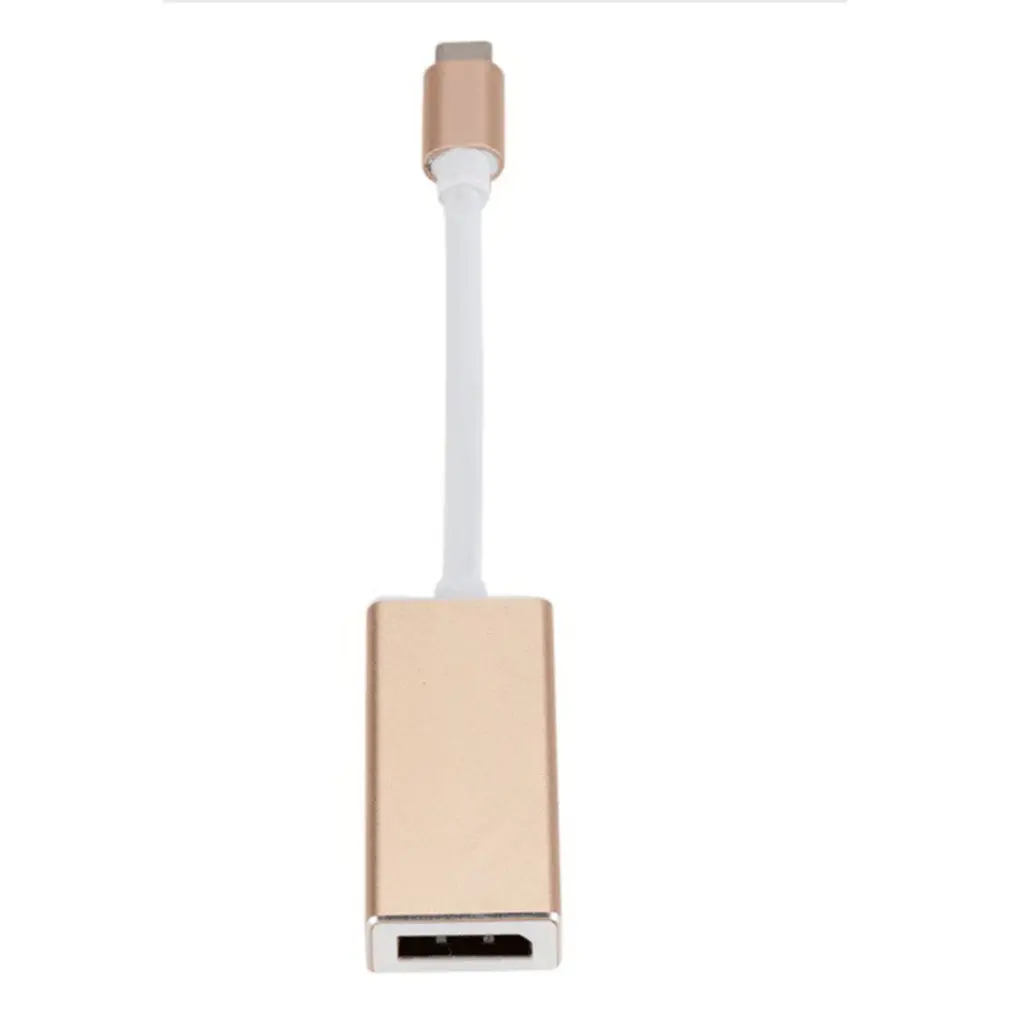 Портативный размер Thunderbolt 3 USB-C тип-c к DisplayPort конвертер 4K 60Hz Стандартный DP тип-c адаптер конвертер