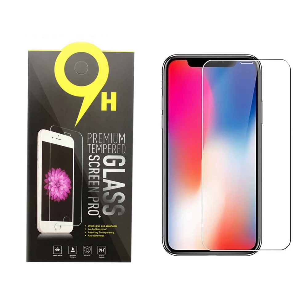 CAMDEMS торговля 2.5D анти шок закаленное стекло протектор экрана лист для iPhone 11pro max 11pro 11 Розничная коробка 200 шт