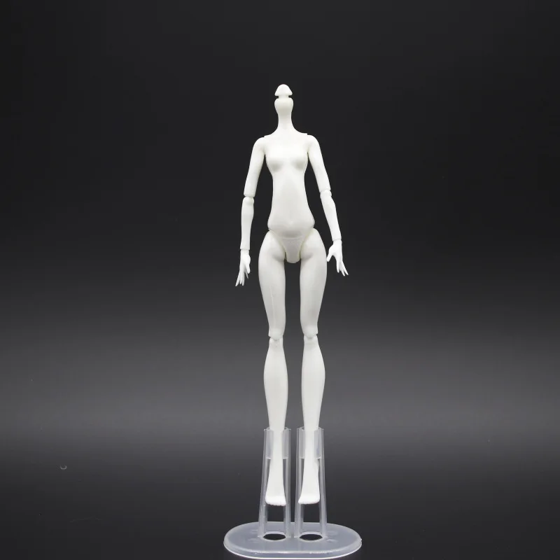 Doll Figure Body Multi-Joints Movable Doll Body Toy 23cm Doll Toy To Fit Many Heads White Green Brown Monstering High Doll Body 3