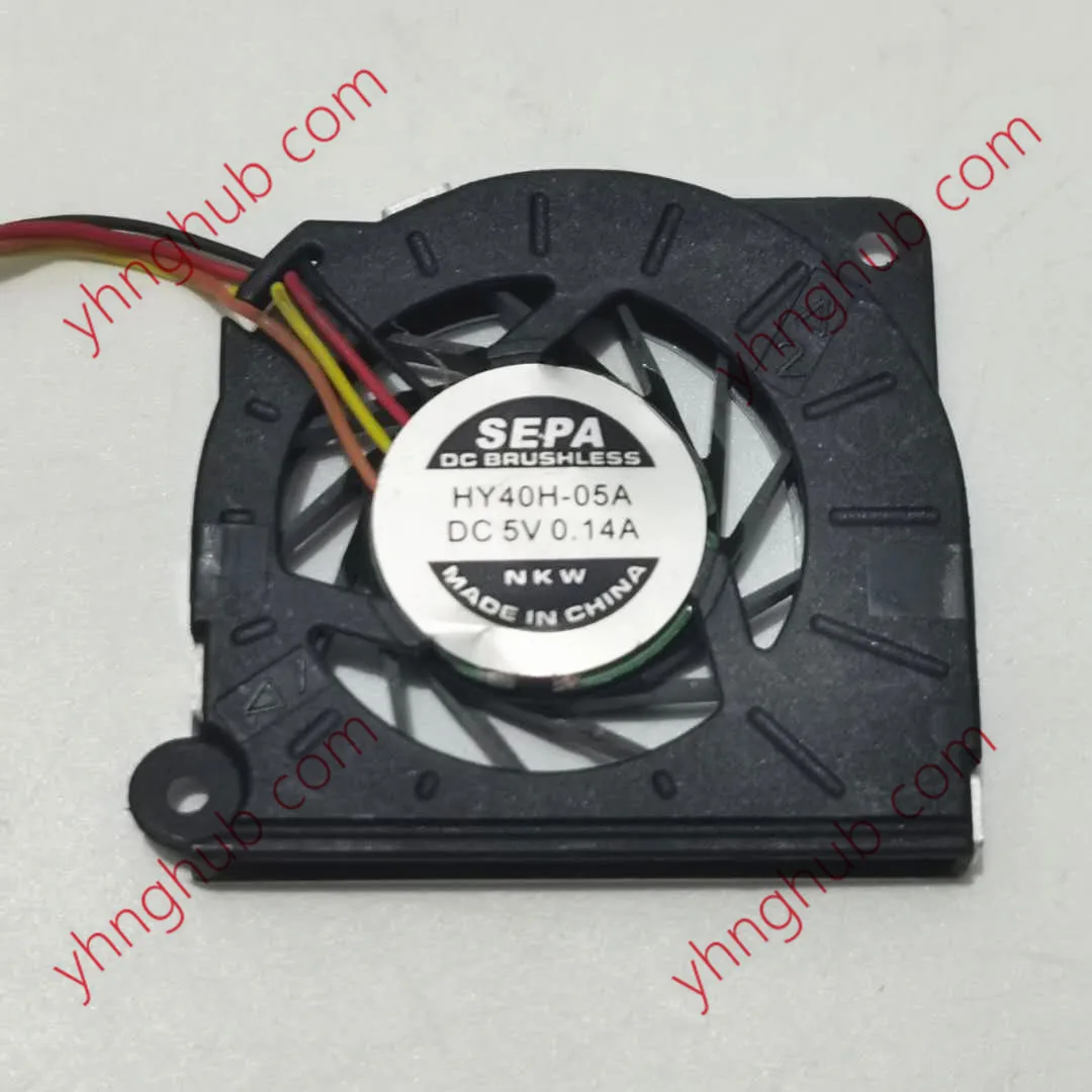 

SEPA HY40H-05A DC 12V 0.14A 4-проводной вентилятор охлаждения сервера