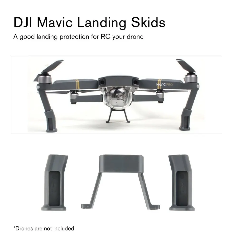 2 шт. посадки, Шестерни ножки дрона штатив на колесах для DJI Mavic Pro ...