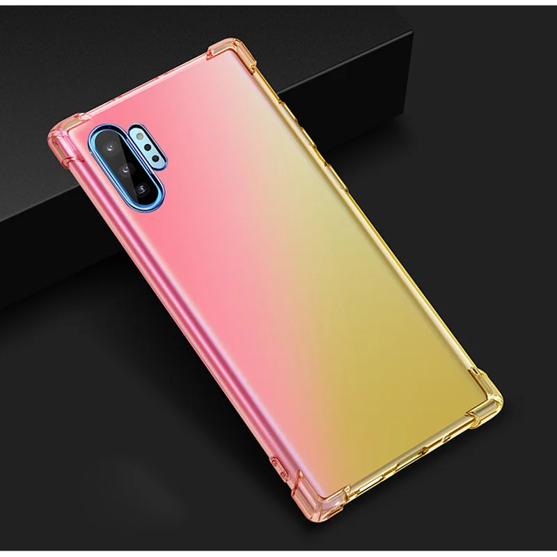 pink gold 20 шт градиентный силиконовый чехол для галакси гелакси гэлакси самсунг samsung Galaxy A70/A60/A50/A40/A30/A20/A10/a80 Чехлы s tpu противоударный чехол case cover - Цвет: pink gold