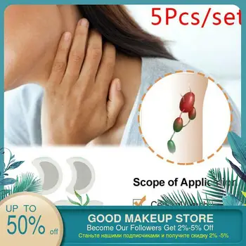 

1/5pcs Lymphatic Detox Patch Neck Anti-Swelling Herbs Sticker Effective Painless Treatment Breast Lymph Node Plaster Health Care
