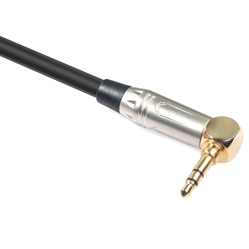 Топ 0,3 м Xlr 3Pin штекер 3,5 мм Trs мужской стереоштекер экранированный микрофон разъем для микрофона адаптер