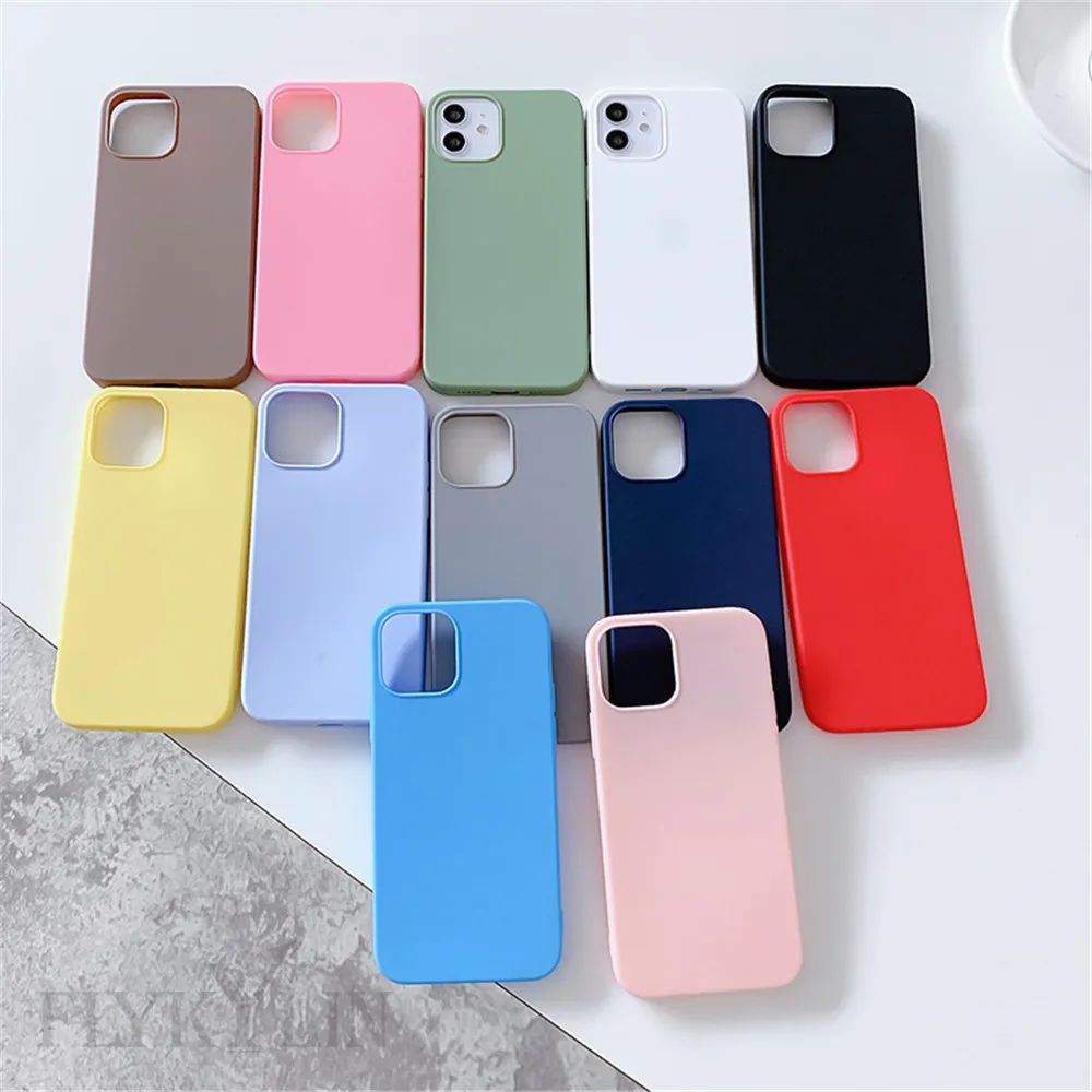 Чехол для Huawei P40 Lite E P20 P30 Pro P Smart 2019 Z 2020 2021 Mate 20 30 40 матовый Мягкий силиконовый чехол