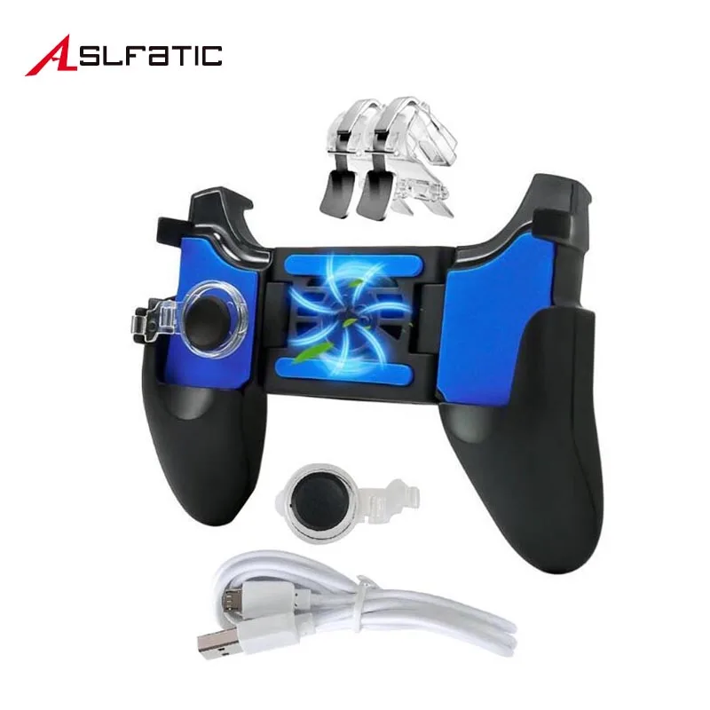 

Gamepad Pubg Controller Gamepad Joystick Phone Cooler Triggers Free Fire Gaming Phone Pubg Mobile For iOS Android Smartphone