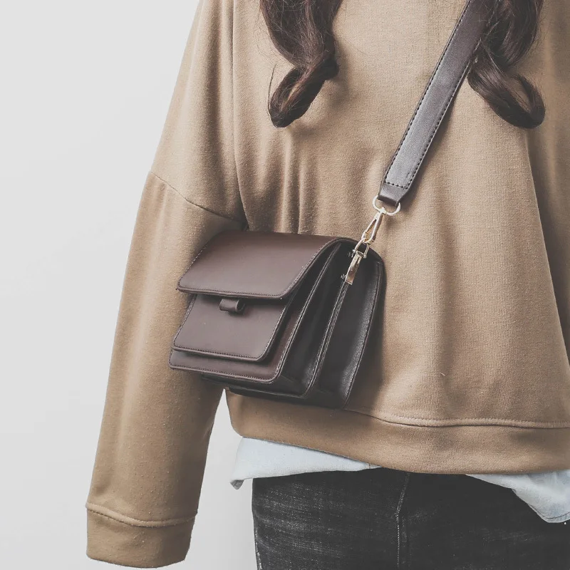 

High sense bag small ck female bag new 2020 net red retro tide foreign style fashion wild ins cross