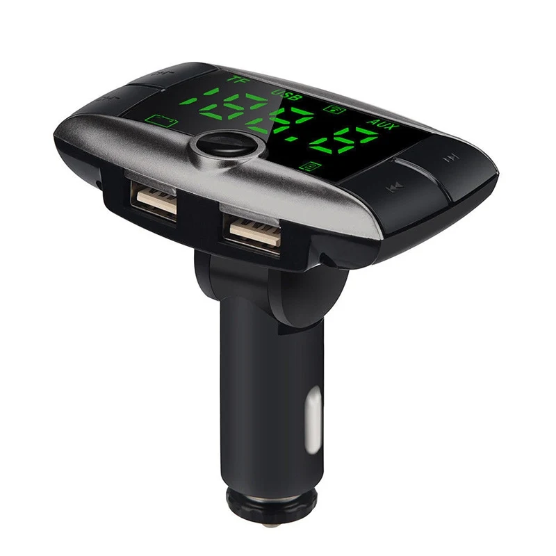 Bluetooth fm-передатчик модулятор Автомобильный MP3-плеер двойной usb зарядка автомобильный передатчик беспроводной радио адаптер mp3-плеер