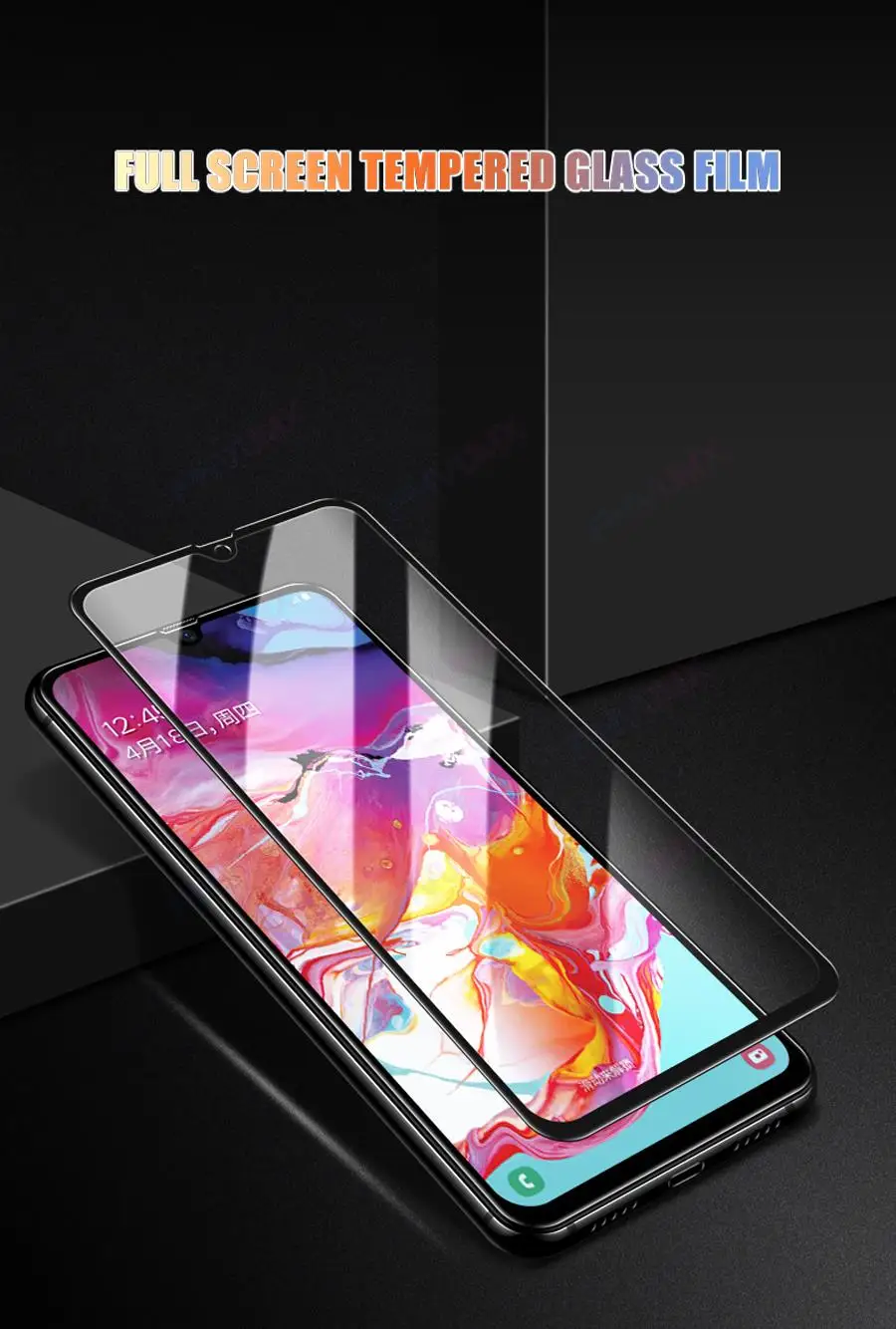 best phone screen protector 9D Full Bảo Vệ Kính Cường Lực Dành Cho Samsung Galaxy Samsung Galaxy A10 A20 A20E A30 A50 A70 Cường Lực Bảo Vệ Màn Hình M10 M20 M30 M40 an Toàn Glam Phim best phone screen protector