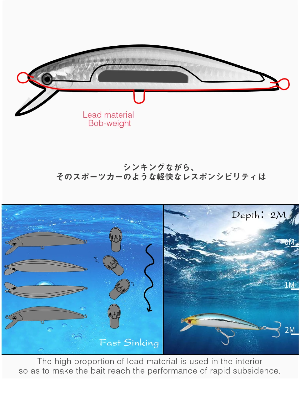 TSURINOYA 6 шт. DW37 тонущий гольян 120 мм 40 г большая блесна Fihsing приманки искусственные жесткие приманки соленая вода приманка