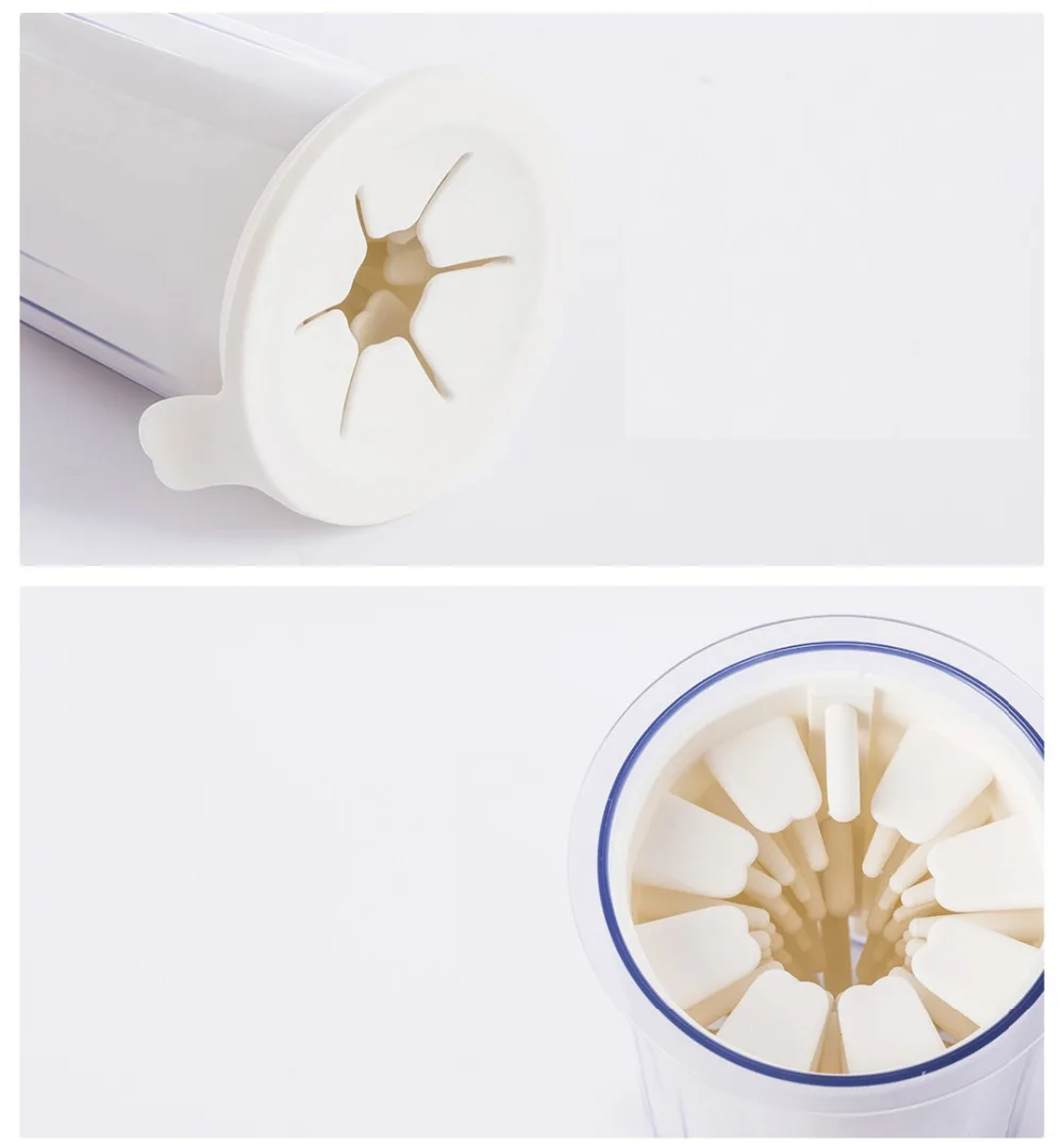 New Xiaomi Mijia Dog Brush Pet Foot Washer Cup Silicone material soft touch three-step cleaning easy to remove and wash health (9)
