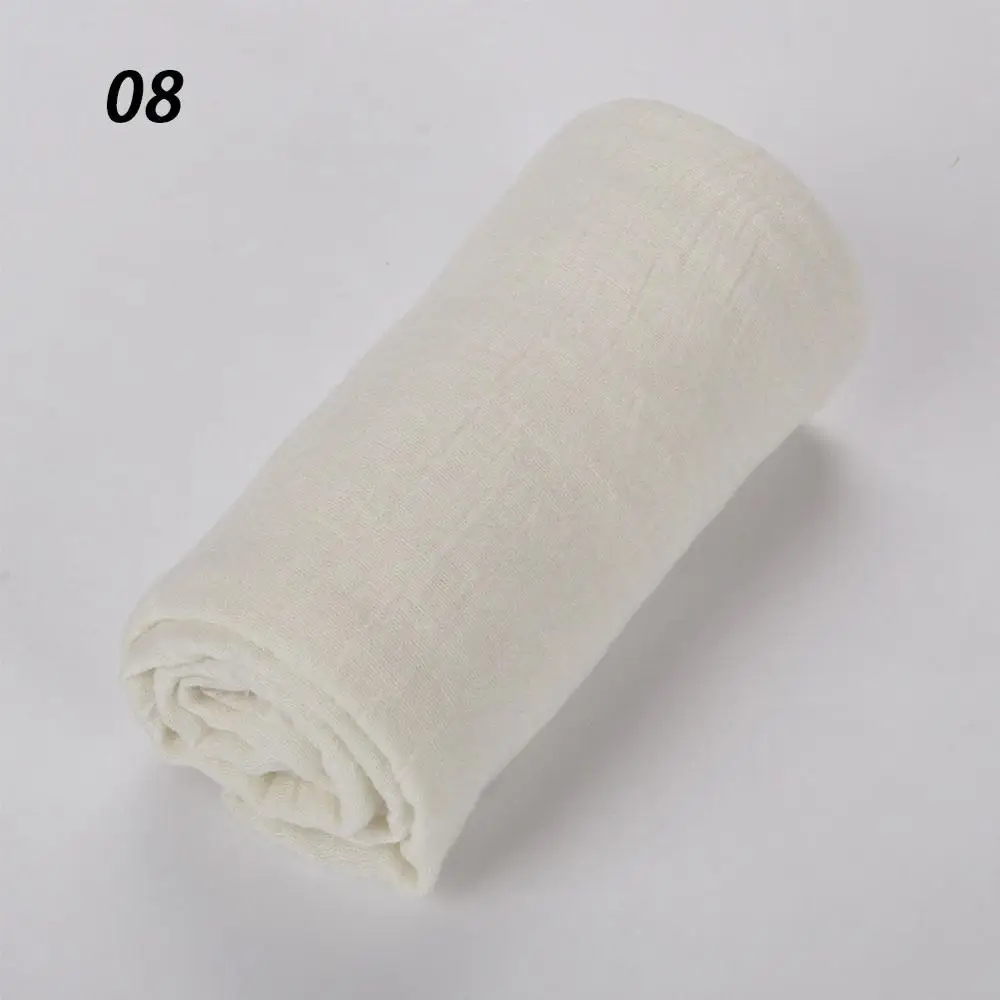 08 Milk White Sparsil женские летние мягкие TR хлопковые шарфы Ретро кисточки сплошной цвет 180x90 шали женские тонкие палантины хиджаб пляжный праздничный шарф - Цвет: 08 Milk White