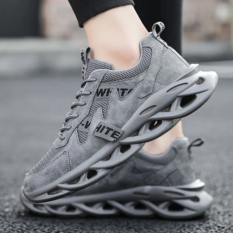 Zapatos de moda coreana para hombre, zapatillas masculinas informales que combinan con todo, para estudiantes, a la moda